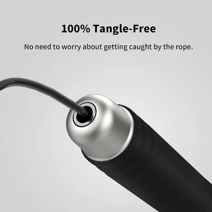 Tangle-free Adjustable Speed Jumping Rope