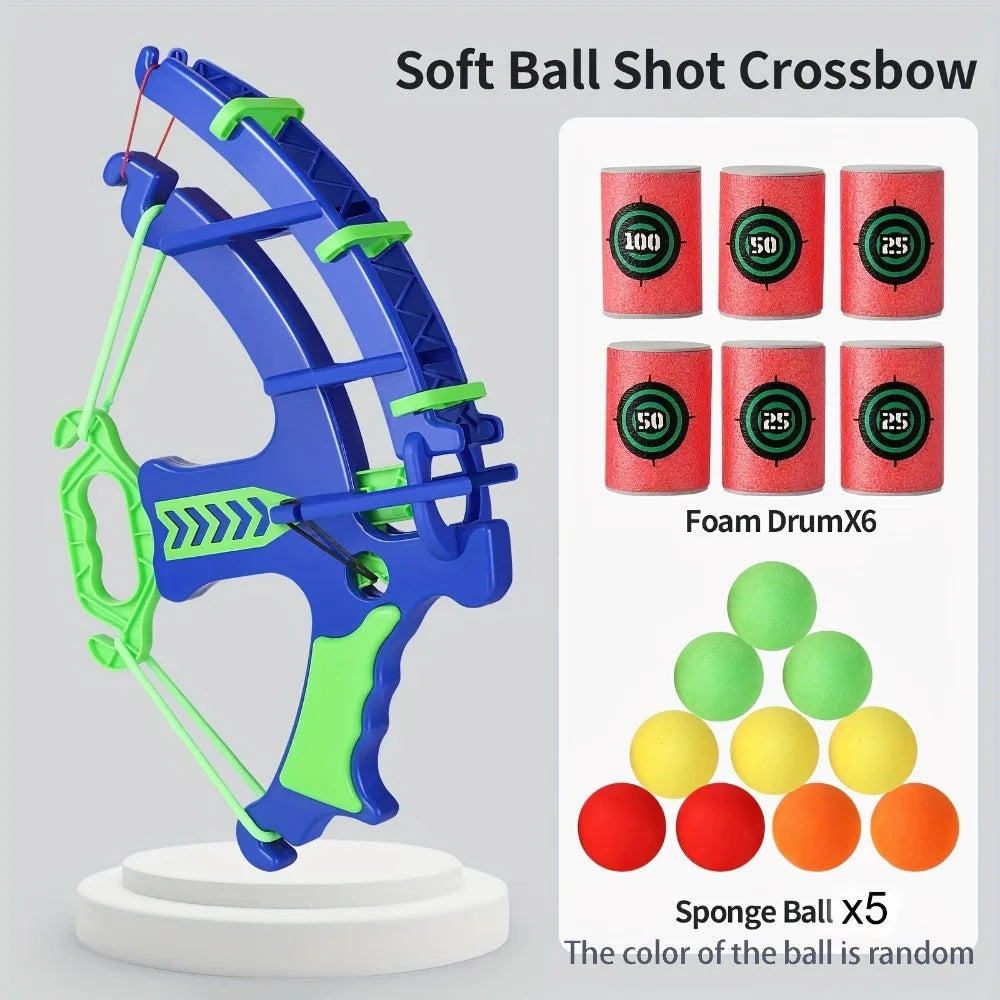 Soft Bullet Target Practice Toy for Children, Educational Shooting Practice Toys with Soft Bullets