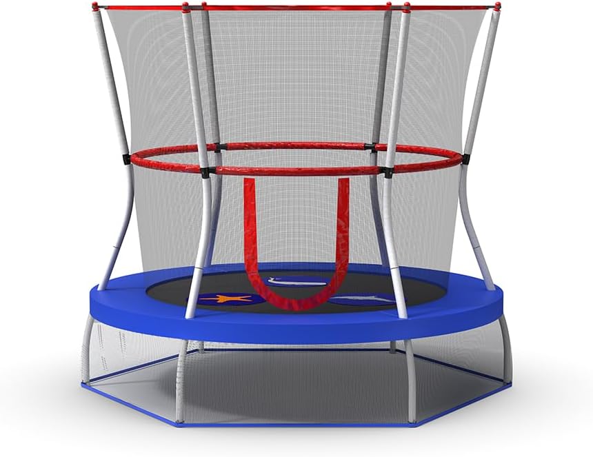 Mini Trampoline with Enclosure Net