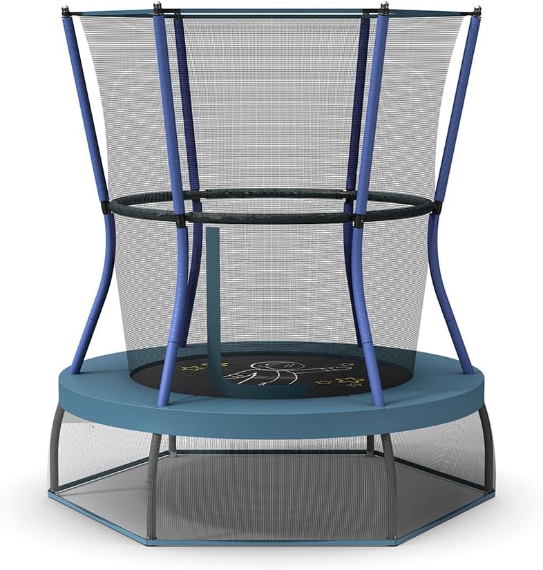 Mini Trampoline with Enclosure Net