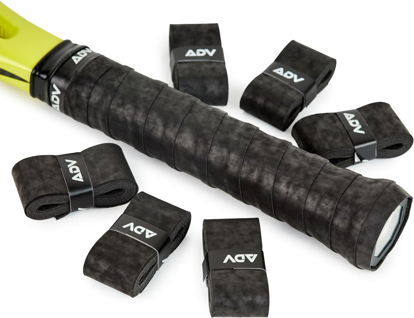 ADV Dry Tennis Overgrip Tape - 12, 30, 60 Pack - Felttac Tennis Racket Grip Tape - Ultra Absorbent Tennis Grip Tape - Comfort Tennis Racket Grips - Tennis Grips Overgrip