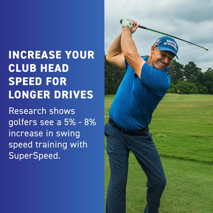 | Swing Speed Training System | Gain Swing Speed and 20 Yards | Speed Sticks™ Used by Padraig Harrington | App Training Protocols