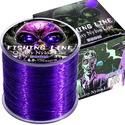 500M Nylon Fishing Line Max Drag 7-38LB Super Stronger Nylon Line Japan Monofilament Saltwater Freshwater Line Pesca