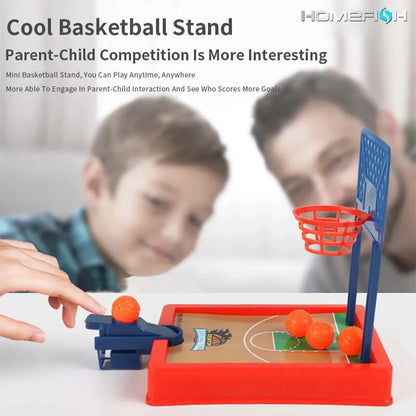 Basketball Game.Mini Desktop Tabletop Portable Travel or Office Game Set for Indoor or Outdoor. Fun Sports Novelty Toy or Gift