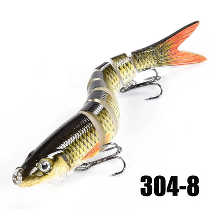 Fishing Lures Multi Jointed Swimbait Crank Bait Slow Sinking Bionic Artificial Bait Freshwater Saltwater Trout Bass Fishing Acce