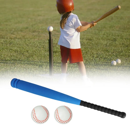 Children Baseball Bats Balls Set Sponge Baseball Toy Secure Toddlers Batting Game for Gift Activity Playground