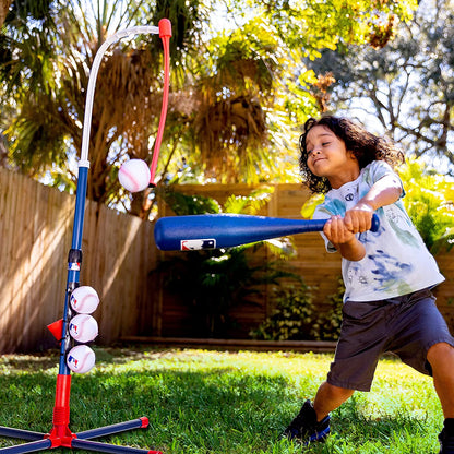 Grow-With-Me Kids Baseball Batting Tee + Stand Set for Youth + Toddlers - Youth Baseball, Softball + Teeball Hitting Tee Set for Boys + Girls