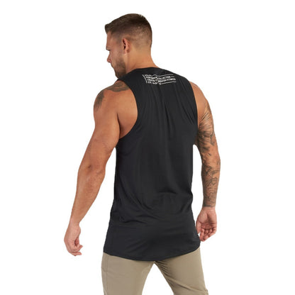 Men's Sports Solid Color Vest Casual Fitness I-shaped