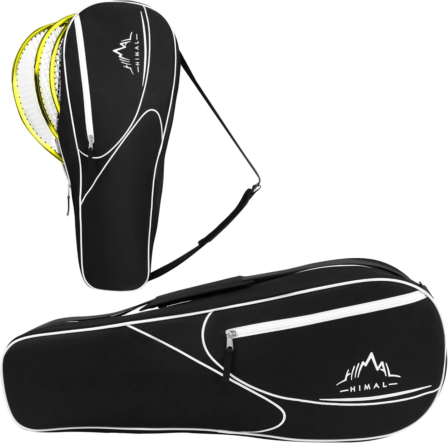 3 Racquet Tennis Bag with Protective Pad, Tennis Racket Bag for Men Women, Sports Enthusiasts of All Ages